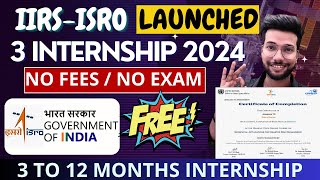 Isro Launched Summer Internship 2024  How To Apply ISRO Internship 2024 isro internship [upl. by French]