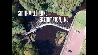 Drone Flight Smithville Lake Eastampton NJ [upl. by Asilak]