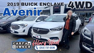 Fully Loaded 2019 Buick Enclave Avenir AWD 📞 253 7372026  HILARY WOOD  Valley GMC in Auburn [upl. by Yonit]