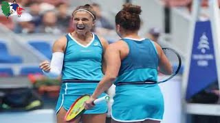 Errani e Paolini a un passo dalle semifinali [upl. by Jablon]