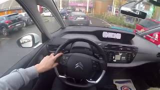 Citroën Grand C4 Picasso 16 BlueHDi 2015  POV Drive [upl. by Mairim808]