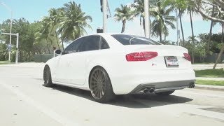 Audi S4  Vossen 20 VFS2 Concave Wheels  Rims [upl. by Ecnarf914]