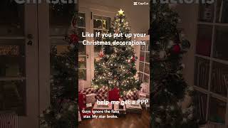 Like if you put your Christmas decorations uppinkpalmpuff [upl. by Amr559]