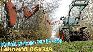 LohnerVLOG349 Knick putzen mit der Dücker Astsäge und Fendt 724 I Kotflügel 818 I Oberlenkerhalter [upl. by Nabla]