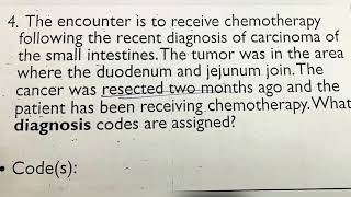 ICD CHAPTER 2 NEOPLASM QUESTION amp ANSWERMEDICAL CODING [upl. by Ursel]