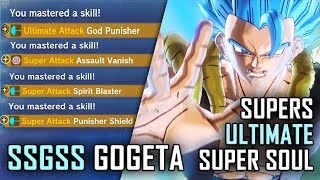 How To Unlock SSGSS Gogetas Supers Ultimate and Clothes  DLC 8  Extra Pack 4 [upl. by Duarte]