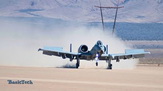 A10 Warthog  Worlds Most Powerful Attack Aircraft In Action [upl. by Ahsikrats]