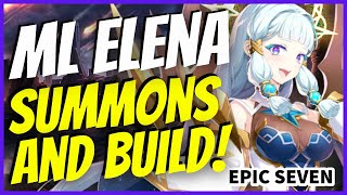 Astromancer Elena Mystic Summons and Build 12 Grace of Unity 🙌 🙌 Epic Seven [upl. by Annie]