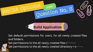 RHCSA demo optional questions 11 [upl. by Michele]