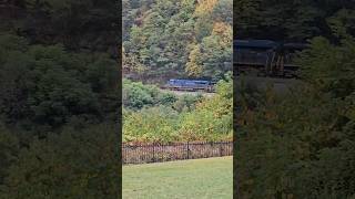 NorfolkSouthern is heading west around Horseshoe Curve 92124 train horseshoecurve ns [upl. by Allx]