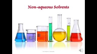 NON AQUEOUS SOLVENTS [upl. by Atilek]