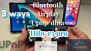 Reproductor Hiby r3 pro conectividad con iphone o android combinaciones infinitas [upl. by Ycul]