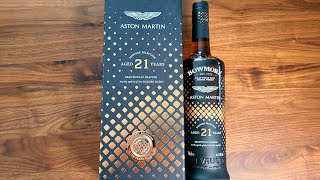 Whisky ASMR  Bowmore Aston Martin 21 Year Old Unboxing  Tapping whispering scratching for sleep [upl. by Harty]