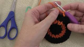 How to Crochet Tiger Preemie Hat Part 1 Right Handed [upl. by Rivalee]