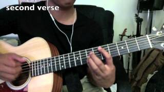 Butterflies  Kolohe Kai guitar tutorial [upl. by Odnuges186]