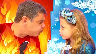 Nastya and a collection of funny stories about dad and Nastyas friends [upl. by Evol]