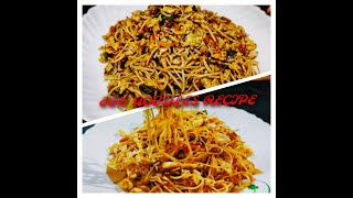 EGG NOODLES RECIPE  EGG CHOWMIN RECIPE  EGG FRIED NOODLES RECIPE  EGG CHOWMIN RECIPE  FoodCook [upl. by Iormina]