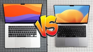 15quot MacBook Air VS MacBook Pro 14 THE ULTIMATE MACBOOK [upl. by Abdel]