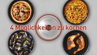 KombiMikrowelle NNGD38 kochen mit dem Dampfgarbehälter  Panasonic Produktvorstellung [upl. by Knick]