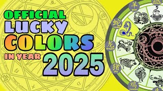 LUCKY COLOR IN 2025  Swerteng kulay sa year 2025 at YEAR OF THE WOOD SNAKE Philippines [upl. by Sitoiyanap1]