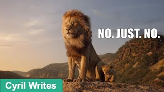 The Lion King 2019 ReviewRant Mostly Rant [upl. by Mcgraw]