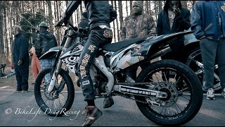 Bike Life Tv  Dirt Bikes Street racing  50k worth of racing [upl. by Arted]