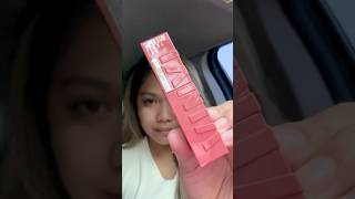 MAYBELLINE Superstay Vinyl Ink  100 CHARMED maybelline beauty youtubeshorts shorts makeup yt [upl. by Illoh463]