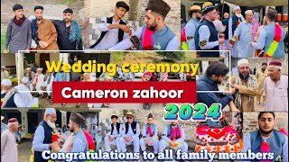 Wedding ceremony of Cameron zahoorSaleh khana kotli kalanDesi weddingBritish boy wedding🇬🇧🇵🇰2024 [upl. by Nagey]