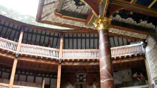 Inside the Globe Theater in London [upl. by Anivlis]