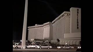 Hacienda Las Vegas Hotel IMPLOSION Live Vintage Casino IMPLODED New Years Eve 1996 now MANDALAY BAY [upl. by Cran]