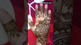 mehndi easy trending youtubeshorts shortsvideo [upl. by Shirlee73]