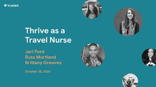 Trusted Event — Travel Nursing Where to Live What to Do How to Thrive [upl. by Cooley]