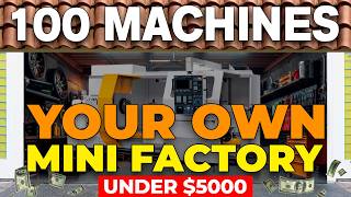 100 Business Machines You Can Buy Online to Make Money  Small Business Ideas  Production in Garage [upl. by Nic50]