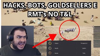 CONVERSANDO SOBRE HACKS BOTS GOLDSELLERS E RMTs NO THRONE AND LIBERTY [upl. by Zerimar]