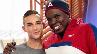 Adam Rippon amp Leslie Jones Iconic Olympic Commentary US Curlers Feuding with This Celeb [upl. by Auqenahs]