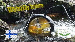 Waterlily Turbine Test 2022 [upl. by Arocal]