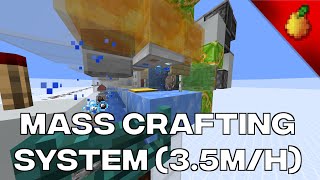 Compact Mass Crafting System For 35m Items Per Hour [upl. by Frisse]