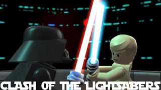 The Clash Of The Lightsabers Vader VS Luke Mod  LEGO Star Wars The Complete Saga [upl. by Arodal]