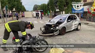 ANCORA IN RIANIMAZIONE LA 54ENNE FERITA NEL SINISTRO DI VIALE VENEZIA  24072024 [upl. by Akirehs341]