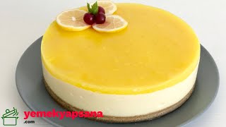 İçinizi Ferahlatacak Limonlu CHEESECAKE Tarifi [upl. by Sinnal874]