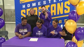 Alyssa Hall full interview on signing with Defiance College volleyball [upl. by Retrac589]