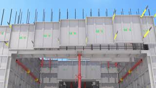 GETO Aluminium Formwork Animation [upl. by Ayna]