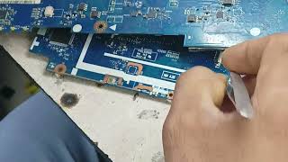 lenovo g5080nma362no display5 volt dc to dc mosfet issue resister issue [upl. by Suivatra]