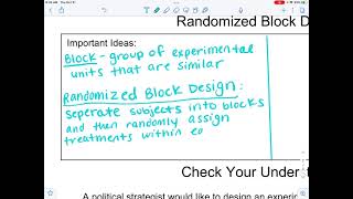 Block Design Day 8 important ideas [upl. by Liamaj]