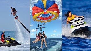 Thrilling Water Sports Activities in Tanjung Benoa Bali [upl. by Anenahs711]