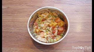 Homemade Dog Food for Puppies Recipe for Slow Cookers [upl. by Joost]