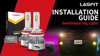 Ford Ranger Switchback LED Fog Lights  How to install LED bulbs [upl. by Dhar]