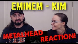 Kim  Eminem REACTION by metalheads [upl. by Tnecnivleahcim939]