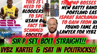 SIR P CALLS OUT USAIN BOLT VYBZ KARTEL SEND OFF PARTY amp MORE  LIVE REACTION [upl. by Namhar256]