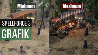 Spellforce 3 Graphics comparison  Grafikvergleich  Minimale vs Maximale Details [upl. by Coward237]